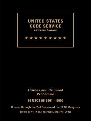 cover image of United States Code Service